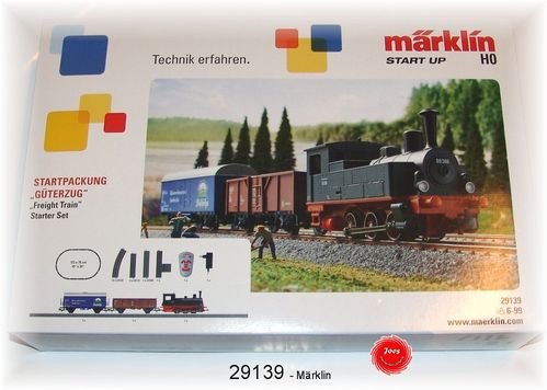 Märklin 29139 Start up-Startpackung "Güterzug" mit Tenderlok BR 89.3