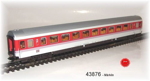 Märklin 43876 Schnellzugwagen Bpmz 291.3 EC Tiziano 2. Klasse der DB