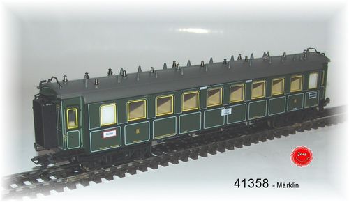 Märklin 41358 Schnellzugwagen CCü 3. Klasse der K.Bay.Sts.B.