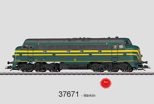 37671  Märklin  Diesellok  Serie 204, SNCB/NMBS | Neu in OVP