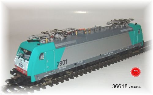 Märklin 36618 E-Lok BR E 186 Serie 29 der SNCB mfx Sound Metall