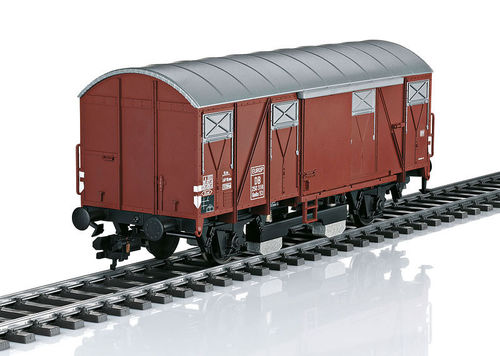 MÄRKLIN 58269 Spur 1 gedeckter Güterwagen der DB mit Schienenreinigung