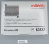 Märklin 60832 Decoder m 83 unterstützt Digitalformat mfx