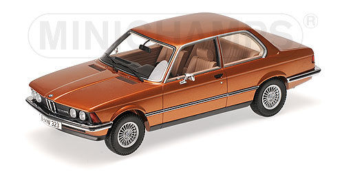 MINICHAMPS 107024300 Maßstab 1:18, BMW 323I (E21) - 1978 - BROWN METALLIC
