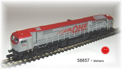 Mehano 58857 - Diesellokomotive Blue Tiger II OHE Ep.V - Spur N Neu OVP