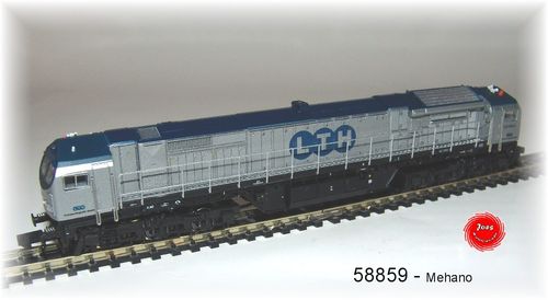 Mehano 58859 - Diesellokomotive Baur. 250 (Blue Tiger) der LTH, Neu OVP