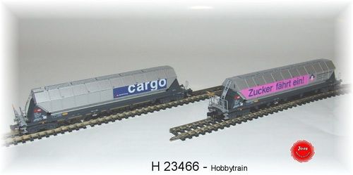 Hobbytrain 23466 - 2er Set SBB Tagnppss "Zuckerwagen - le sucre" Ep.V