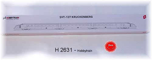 Hobbytrain 2631 - Triebwagen Kruckenberg SVT137 lim. Sonderversion 3tlg. Sound