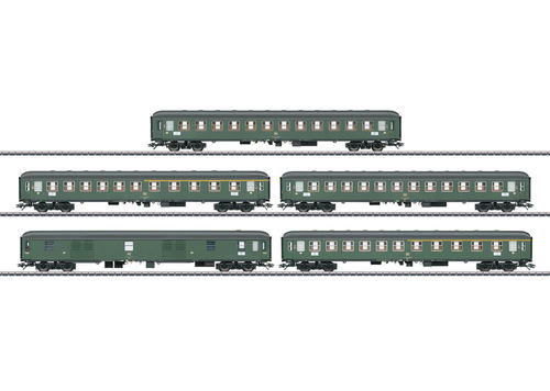 Märklin 42918 Schnellzugwagen-Set der DB 5-teilig passend zu 39188