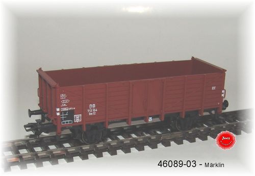 Märklin 46089-03 EIN Offener Güterwagen Om 12 der DB