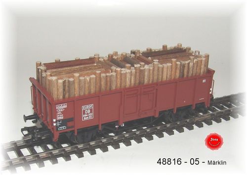 Märklin 48816-05 Ein Offener Güterwagen Omms55 der DB