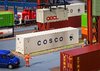 Faller 180851 HO 40' Hi-Cube Kühlcontainer COSCO