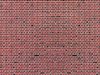 VOLLMER 46042 Spur H0, Mauerplatte Klinker rot aus Karton 25x12,5cm 10 Stück