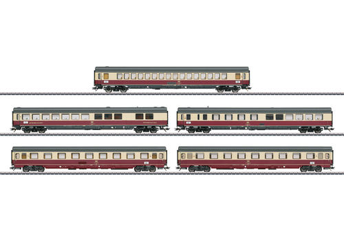 Trix 23475 Schnellzugwagen-Set TEE 32 Parsifal der DB 5-teilig
