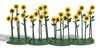 BUSCH 1240 Spur H0 - 24 Sonnenblumen, fertig montiert
