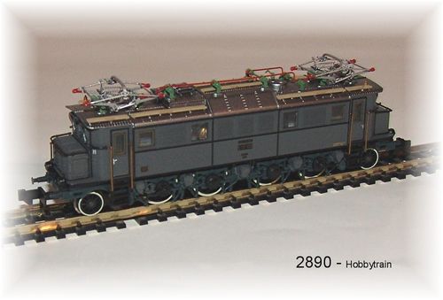 2890 - Hobbytrain - E-Lok BR E17 DRG grau, Ep.II - Neu OVP