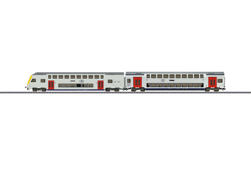 Märklin 43573 Themen-Ergänzungspackung "Doppelstockwagen SNCB" passend zu 29474
