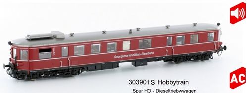 Hobbytrain 303901 S - Dieseltriebwagen VT 2 Georgsmarienhütte Ep. IV - AC Sound