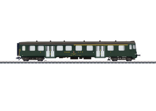 Märklin 43411 Leichtstahl-Steuerwagen 1./2. Klasse der SBB tannengrün