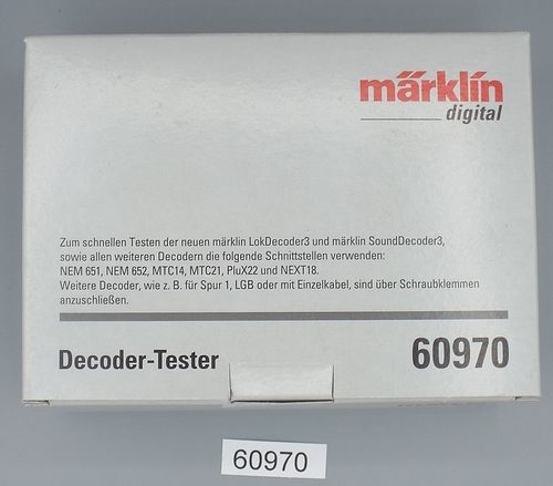 Märklin 60970 Decoder-Tester