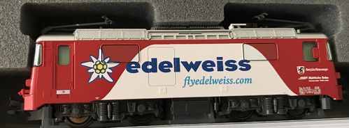 Noch 7074052 Kato  E-Lok Rätische Bahn Ge4/4-II Bergün #618 Werbelok-Edelweiss