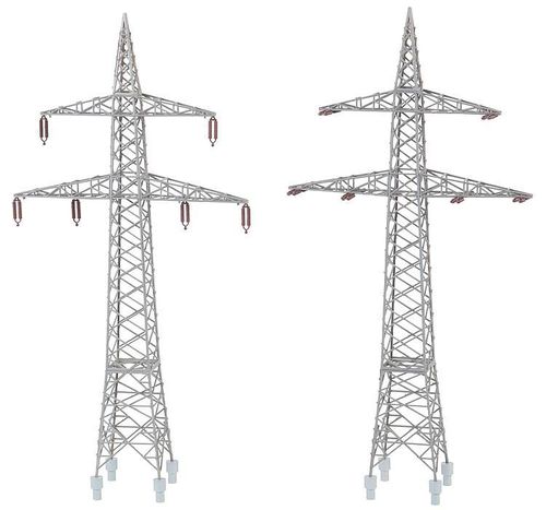 Faller 130898 H0 2 Freileitungsmasten (110 kV)