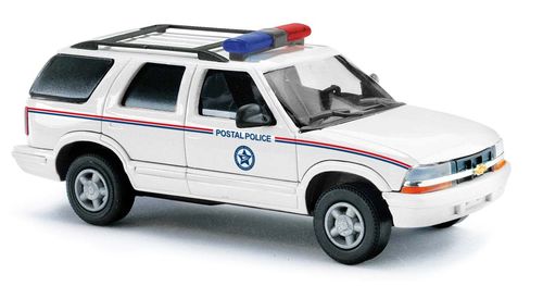 BUSCH 46418 Spur H0 Chevrolet Blazer Facelift, US Postal Police
