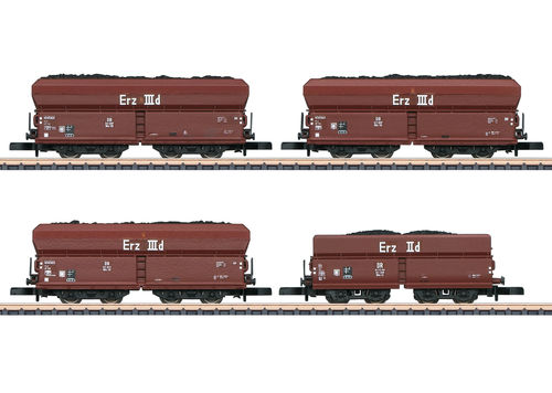 Märklin 86307 Spur Z Güterwagen-Set "Kohlenverkehr" der DB 4-teilig
