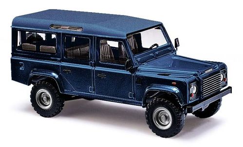 BUSCH 50352 Spur H0 Land Rover Defender »Metallica«, Blau