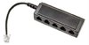 Uhlenbrock 62250 LocoNet-Kabel, Verteiler, Stecker/5fach-Buchse