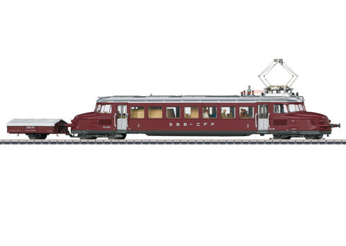 Märklin 37869 Triebwagen Serie RCe 2/4 "Roter Pfeil", 3. Klasse der SBB mfx+