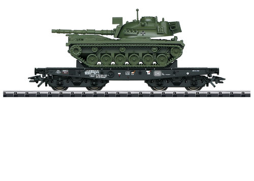 Trix 24214 Schwerlastwagen RImmps 650 DB beladen mit Kampfpanzer M 48