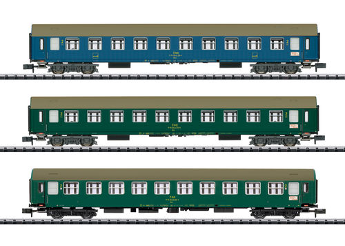 Trix Minitrix 15997 Schnellzugwagen-Set "Balt-Orient-Express" der CSD 3-teilig