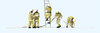 Preiser 10771 H0 Figuren, Feuerwehrmänner in moderner Einsatzkleidung
