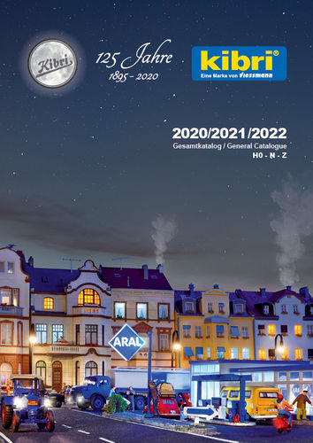 Kibri 99904 Hauptkatalog 2020/2021/2022 Deutsch/Englische Ausgabe