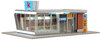 Kibri 39008 HO Moderner Kiosk inkl. LED-Beleuchtung