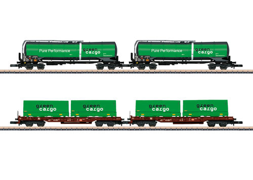 Märklin 82533 Spur Z Wagenset "Green Cargo"  4-teilig