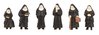 Faller H0 151601 Figuren "Nonnen"