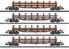 Trix Minitrix 15484 Güterwagen-Set "Stahltransport" der DB 4-teilig