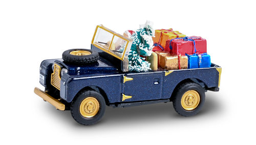 SCHUCO 452656100 1:87 MHI Land Rover Weihnachten