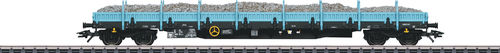Märklin 47108 Niederbordwagen Bauart Res 687 SGL Sonderserie Eurotrain