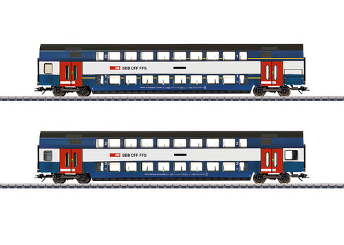 Märklin 43574 Doppelstockwagen-Set "Züricher S-Bahn" der SBB 2-teilig