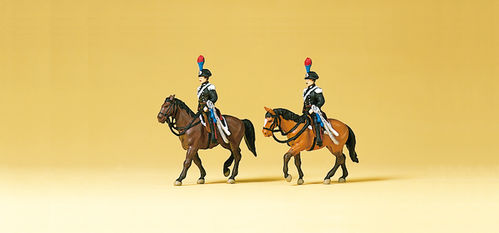 Preiser 79151 Spur N Figuren, Carabinieri zu Pferd. Italien