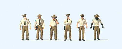 Preiser 10796 H0 Figuren "US Sheriff Deputies"