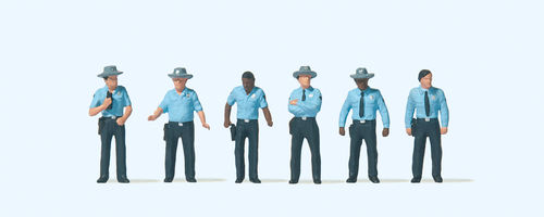 Preiser 10798 H0 Figuren "US Highway Patrolmen"