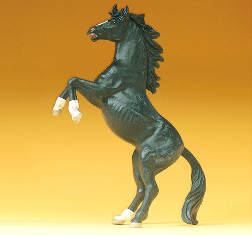 Preiser 47020 Maßstab 1:25 Figur "Pferd steigend"