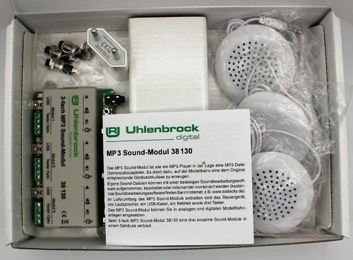 Uhlenbrock 38130  3-fach MP3 Sound-Modul
