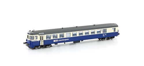 Hobbytrain H23940 Autoverladezug Steuerwagen BDt BLS, Ep.V, creme/blau