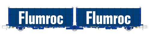 MFtrain MF33068 Schiebewandwagen Lailps SNCF Flumroc blau