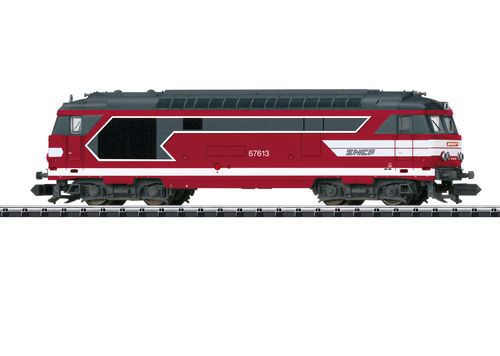 Trix Minitrix 16706 Diesellok Serie BB 67400 der SNCF analog